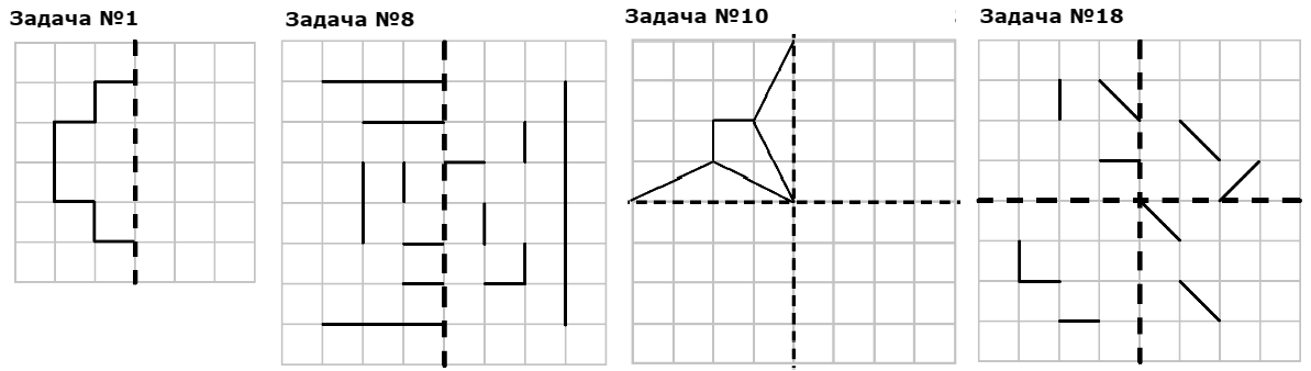Срез заданий, на примере которых видна прогрессия сложности.