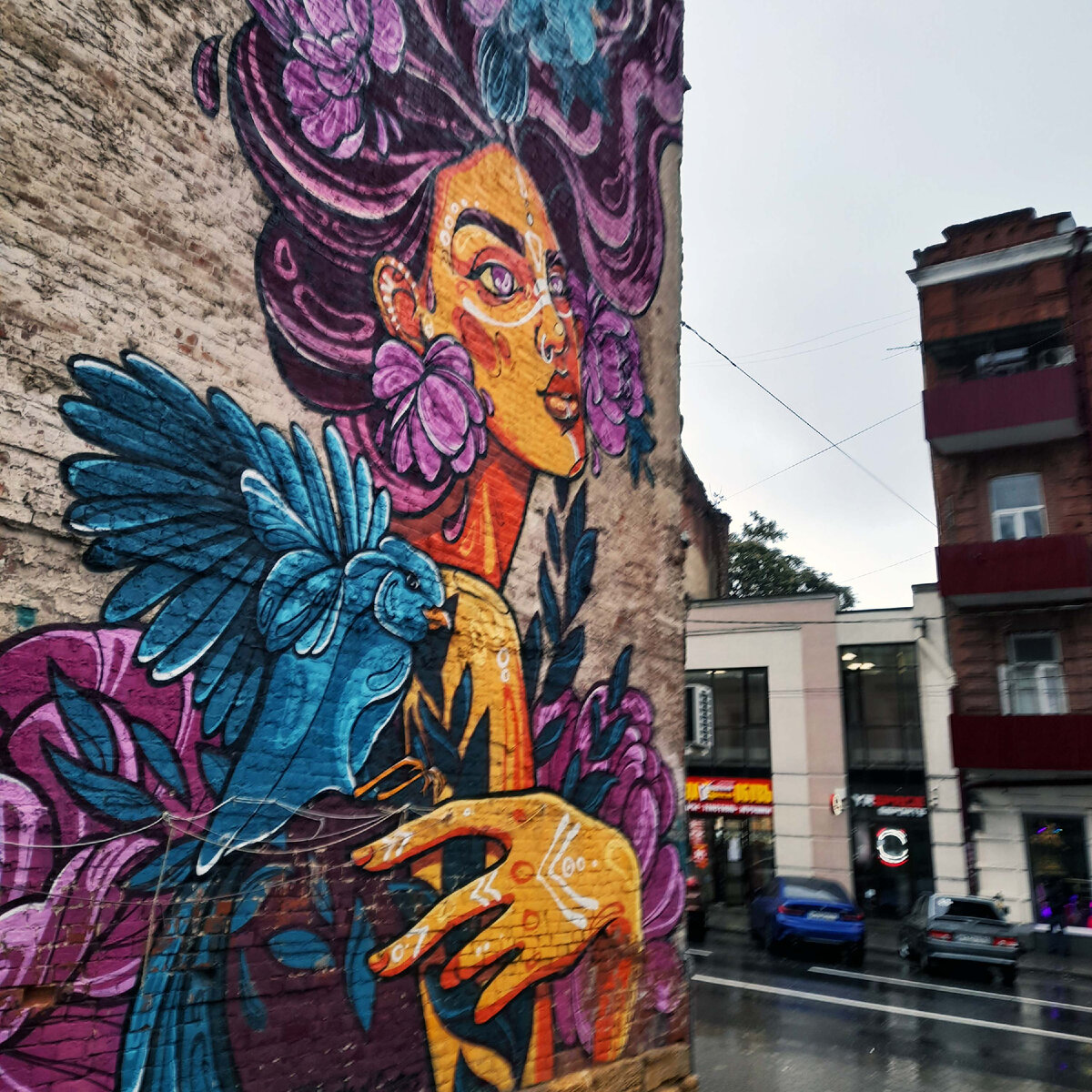 20 граффити из Ростова-на-Дону: скандально, красиво и остроумно | Душевный  шагомер | Дзен