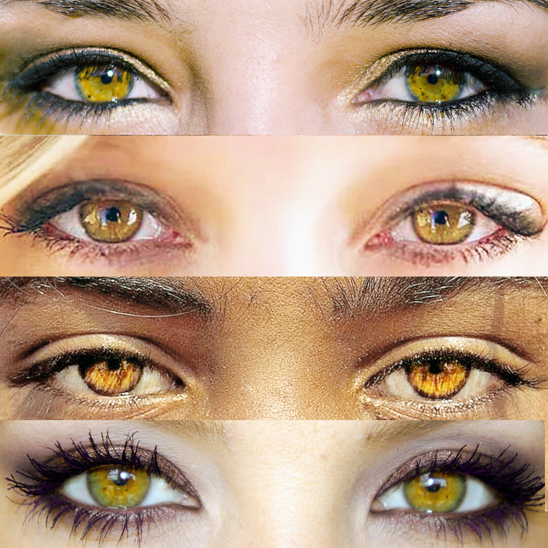 Глаза и люди: жёлтый цвет радужки