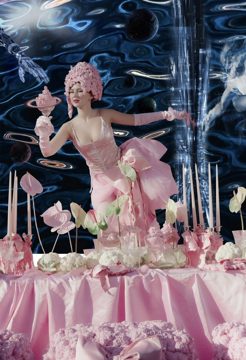 «Квантовый диалог», фотоарт, Олеся Воронкова. 2023 