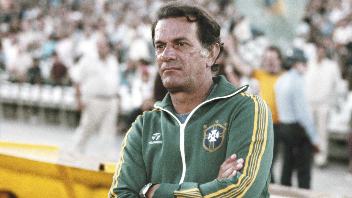 Теле Сантана - главный тренер сборной Бразилии на Чемпионате Мира-1982