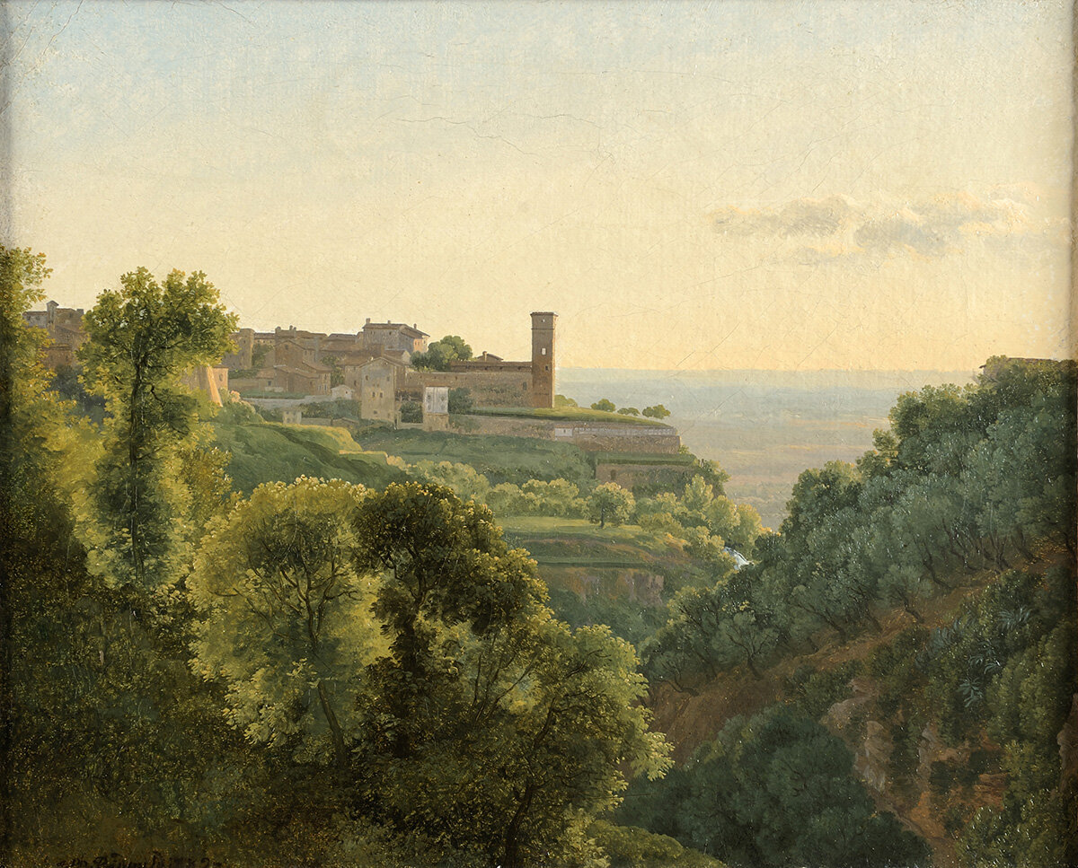 Жан-Жозеф-Ксавье Бидо «Вид на Тиволи», 1785 г.