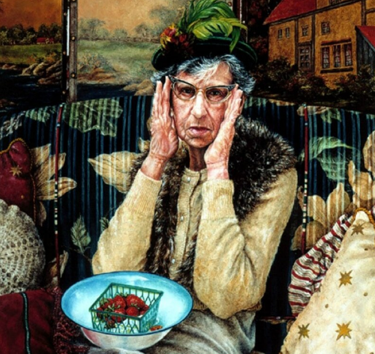 Рассказ из жизни / Илл.: Художник Сьюзен Брабо  (фрагмент картины)