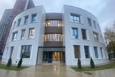    Детский сад уникальной формы в Одинцове © Пресс-служба Главгосстройнадзора Московской области