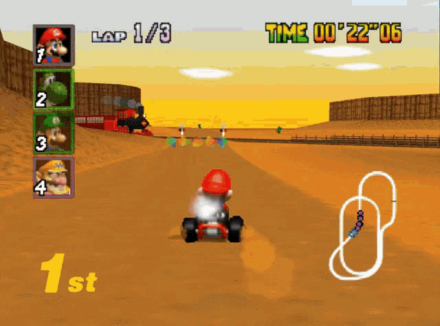 Mario Kart Нинтендо 64