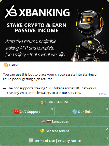 Click START STAKING