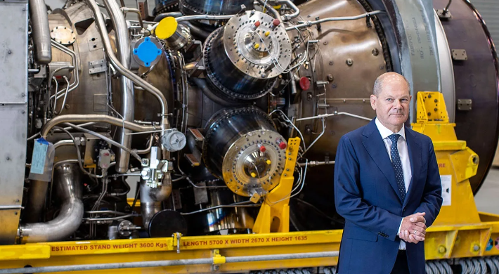 Турбина стала символом политического фиаско Шольца (фото с сайта m.tvzvezda.ru)