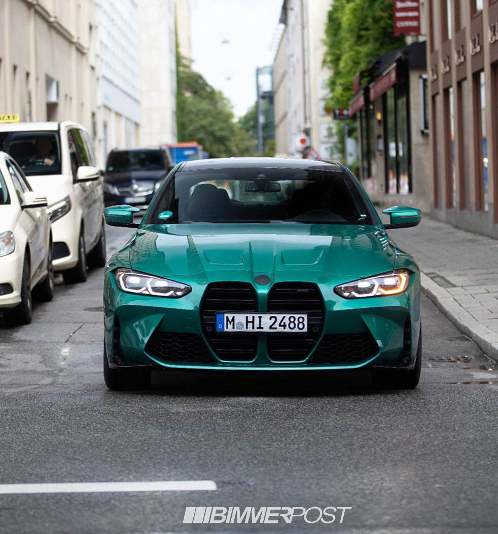 BMW m4 2021 Green