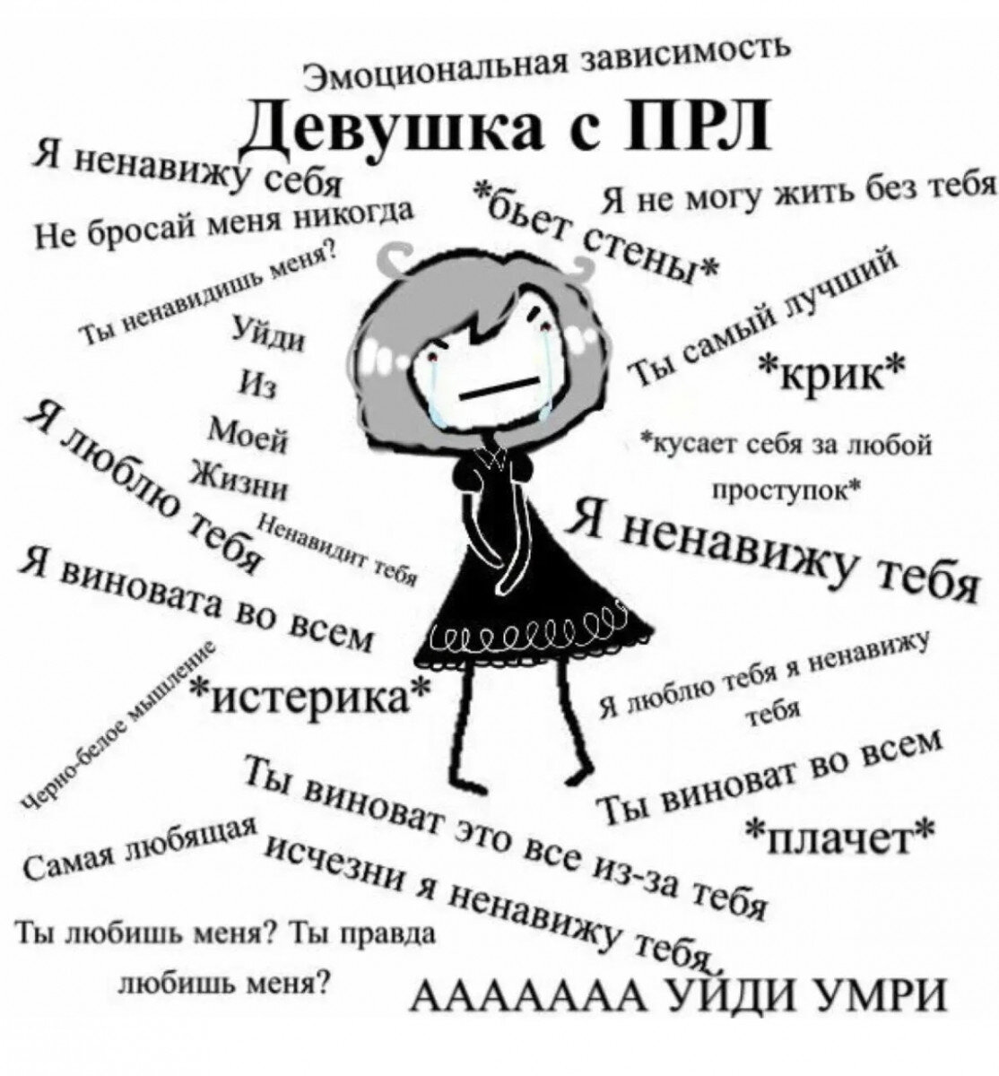 Пограничное расстройство личности: основные признаки, особенности ...