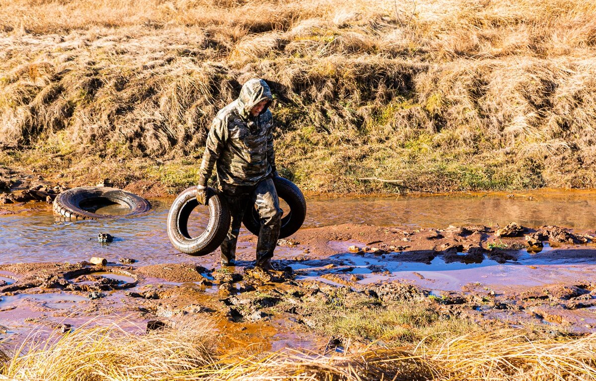    В Сургутском районе за лето ликвидировали большинство крупных мусорных свалок
