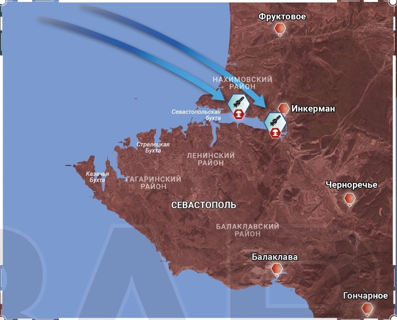    Украинский «Гром-2» долетает из Одессы до Крыма