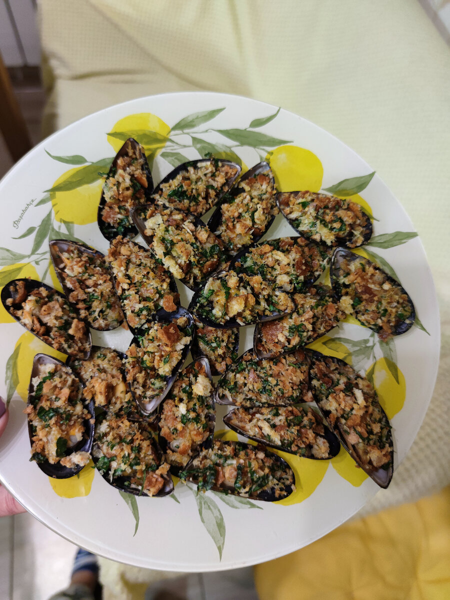 Фаршированные мидии 