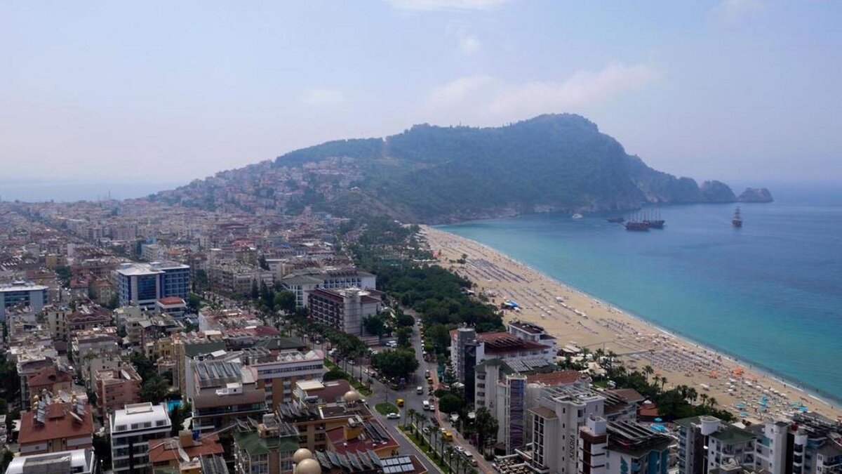 Панорамы пляжа Клеопатры