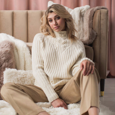 7 прекрасных моделей спицами на осень и зиму 2023-2024! Описание + схемы узоров.