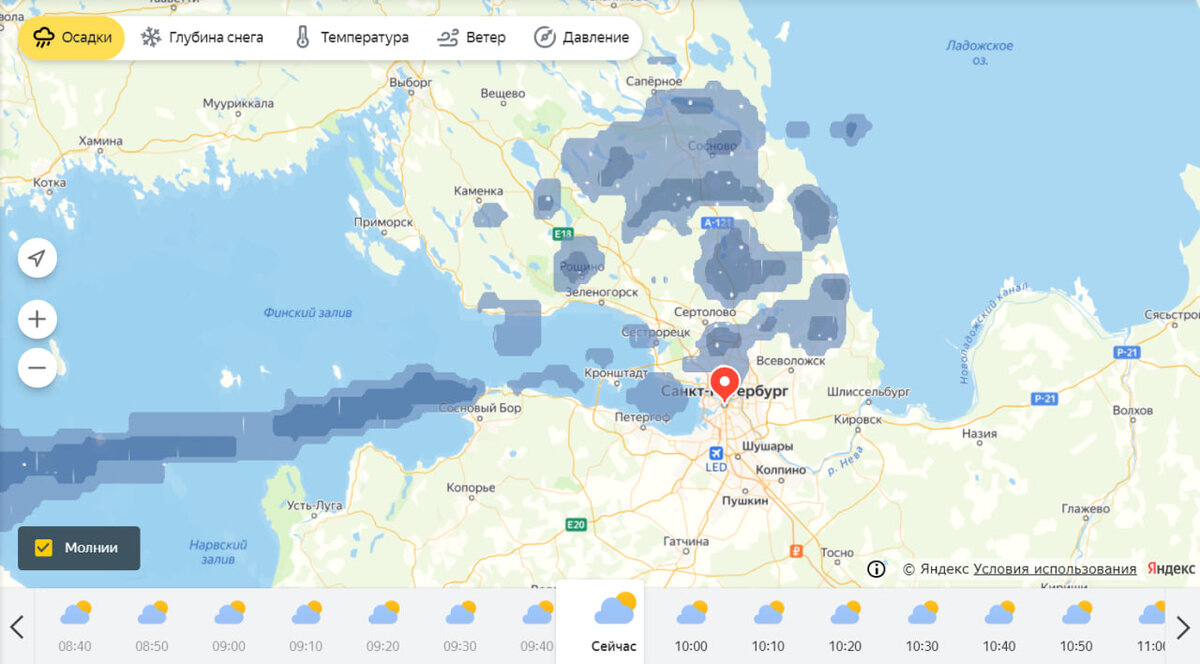 Погода на карте питер. Погода СПБ карта осадков. Карта гроз Санкт-Петербург. Погода СПБ.