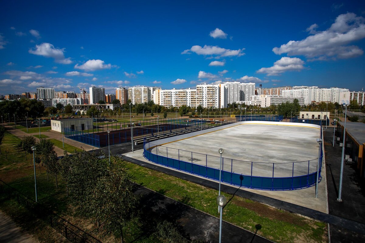 Ходынское поле баскетбольная площадка