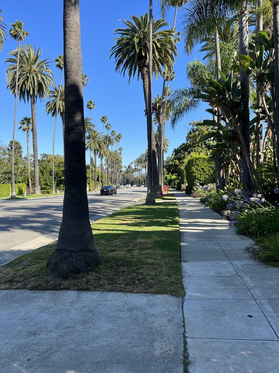 Улицы в Лос-Анджелесе. Америка