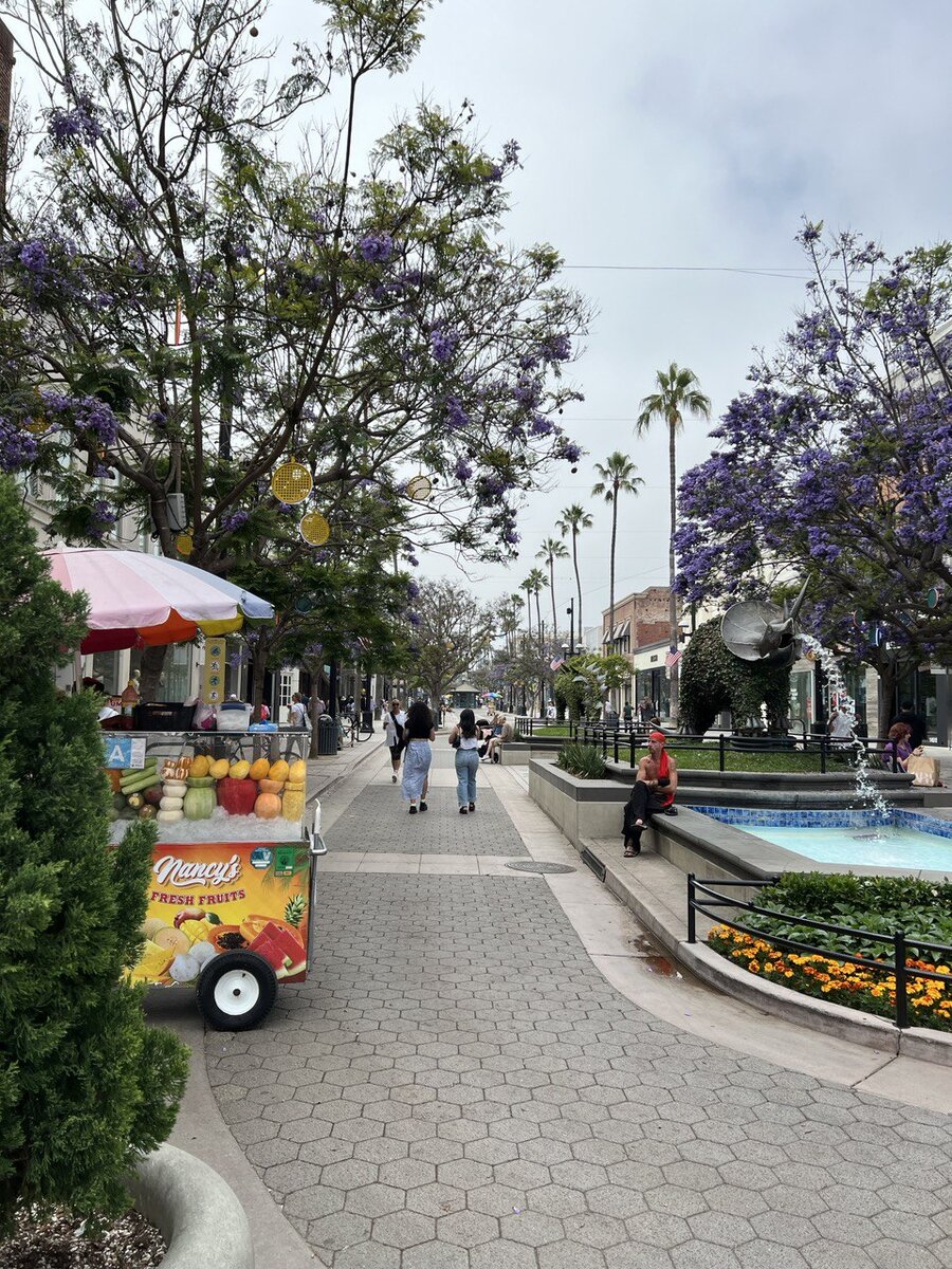 Прогулка в Лос-Анджелесе. Америка