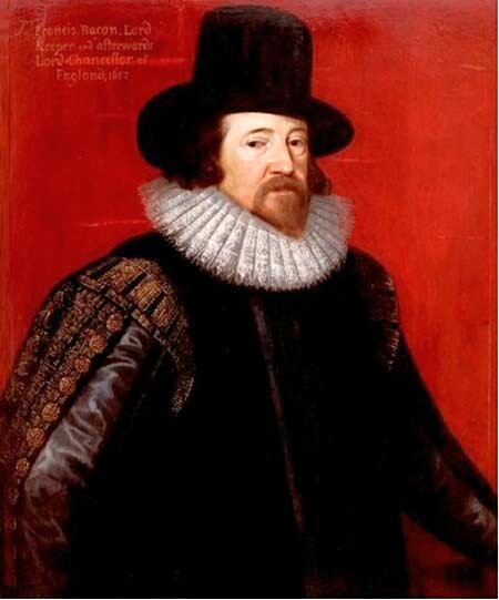 Неизвестный автор. «Портрет Фрэнсиса Бэкона», около 1620 года, Лазенковский дворец, Варшава © Public domain