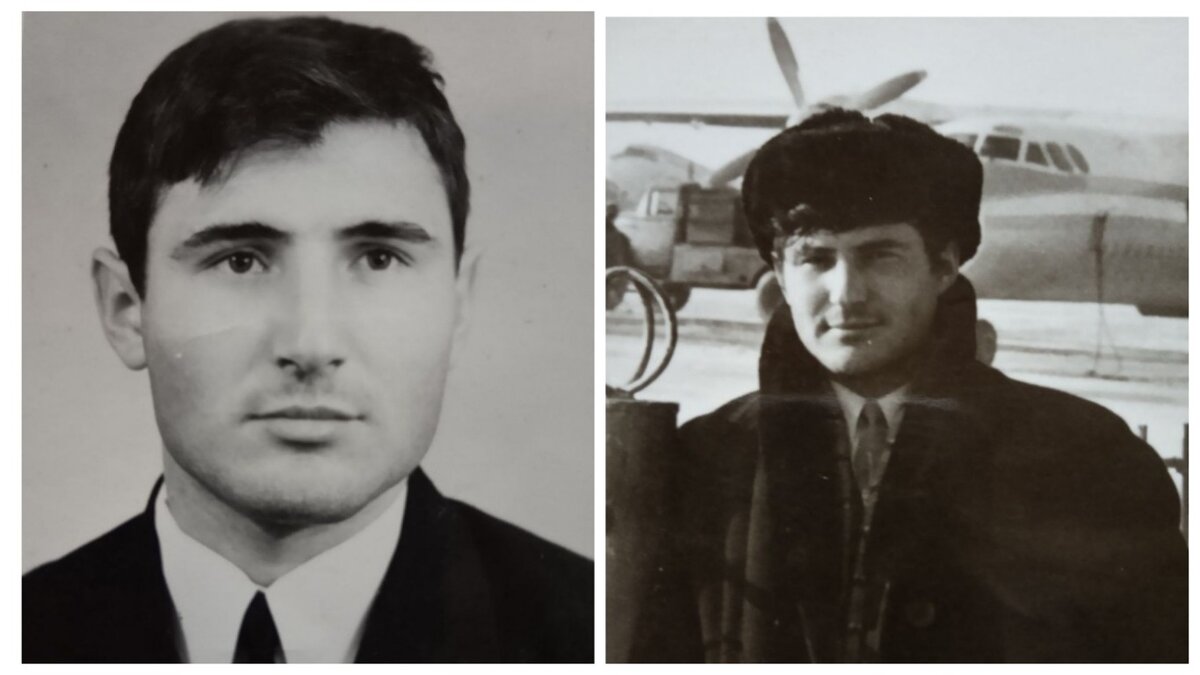 Александр Скачков в молодости, фото из личного архива