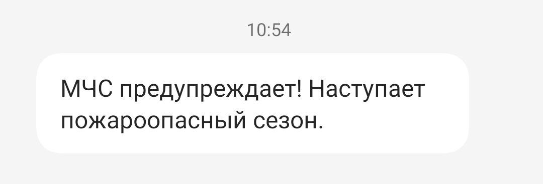 МЧС прислало белорусам СМС с неожиданным посланием. Что это было? — Фото