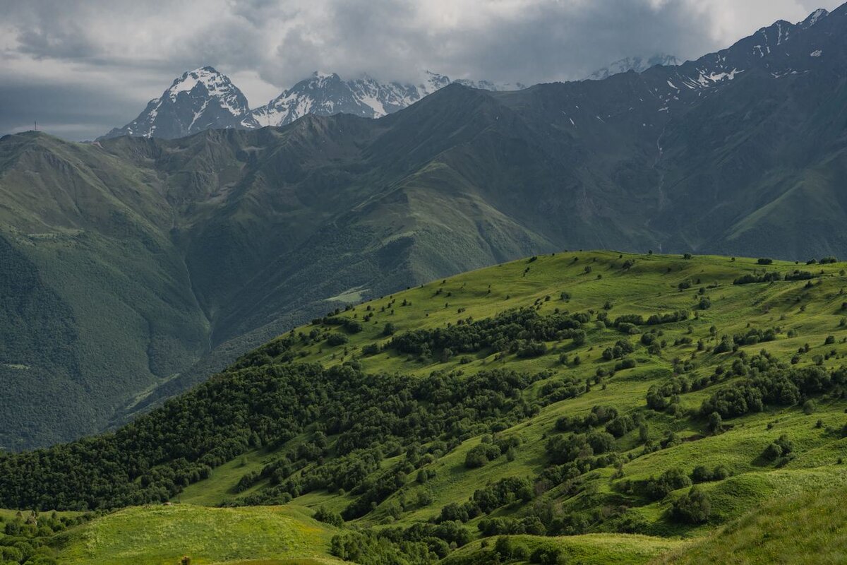 Северная Осетия горы в ноябре