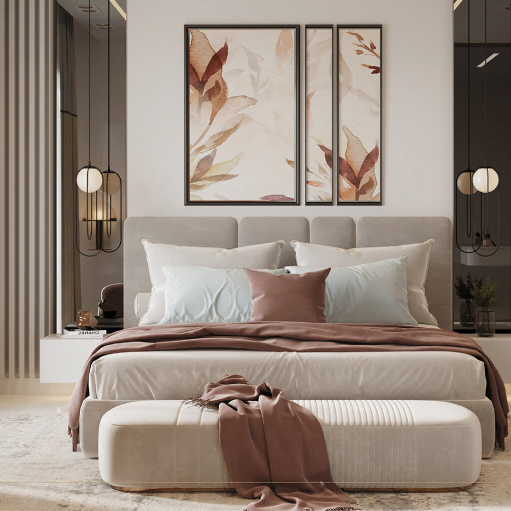 Дизайн современной спальни (242 фото)