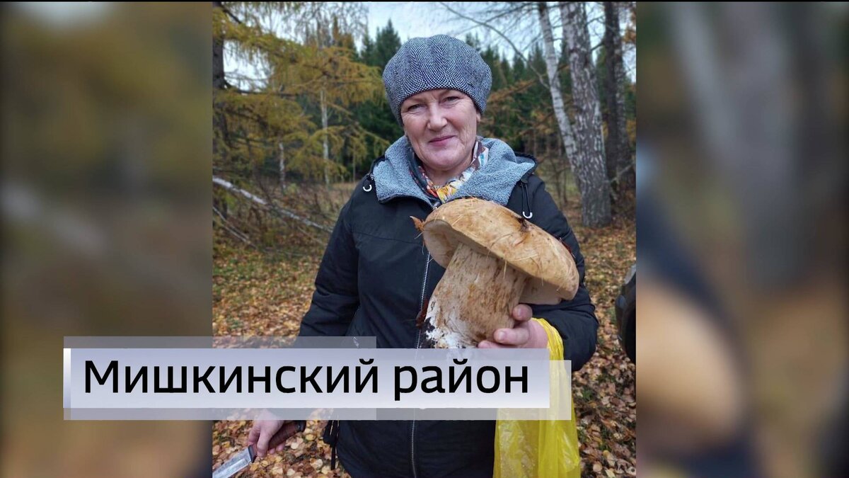    Жительница Башкирии нашла боровик весом почти в один килограмм