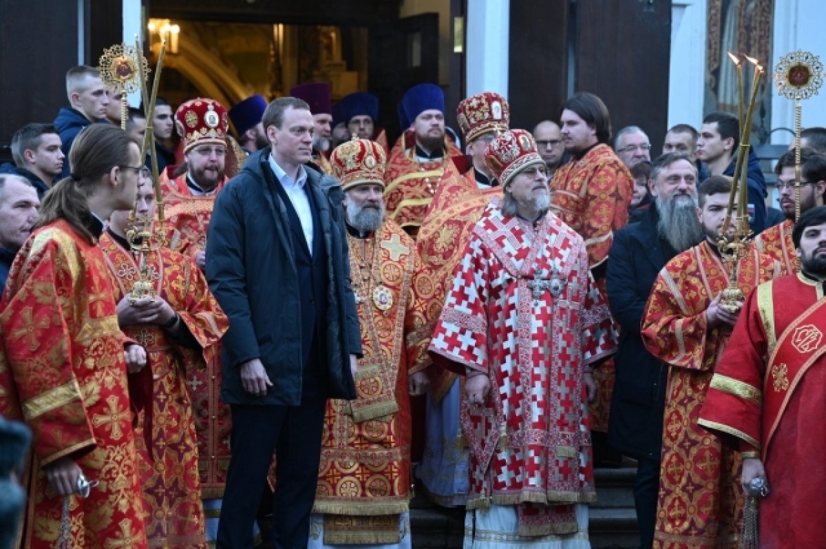    В Рязань прибыл ковчег с мощами Святого великомученика Георгия Победоносца