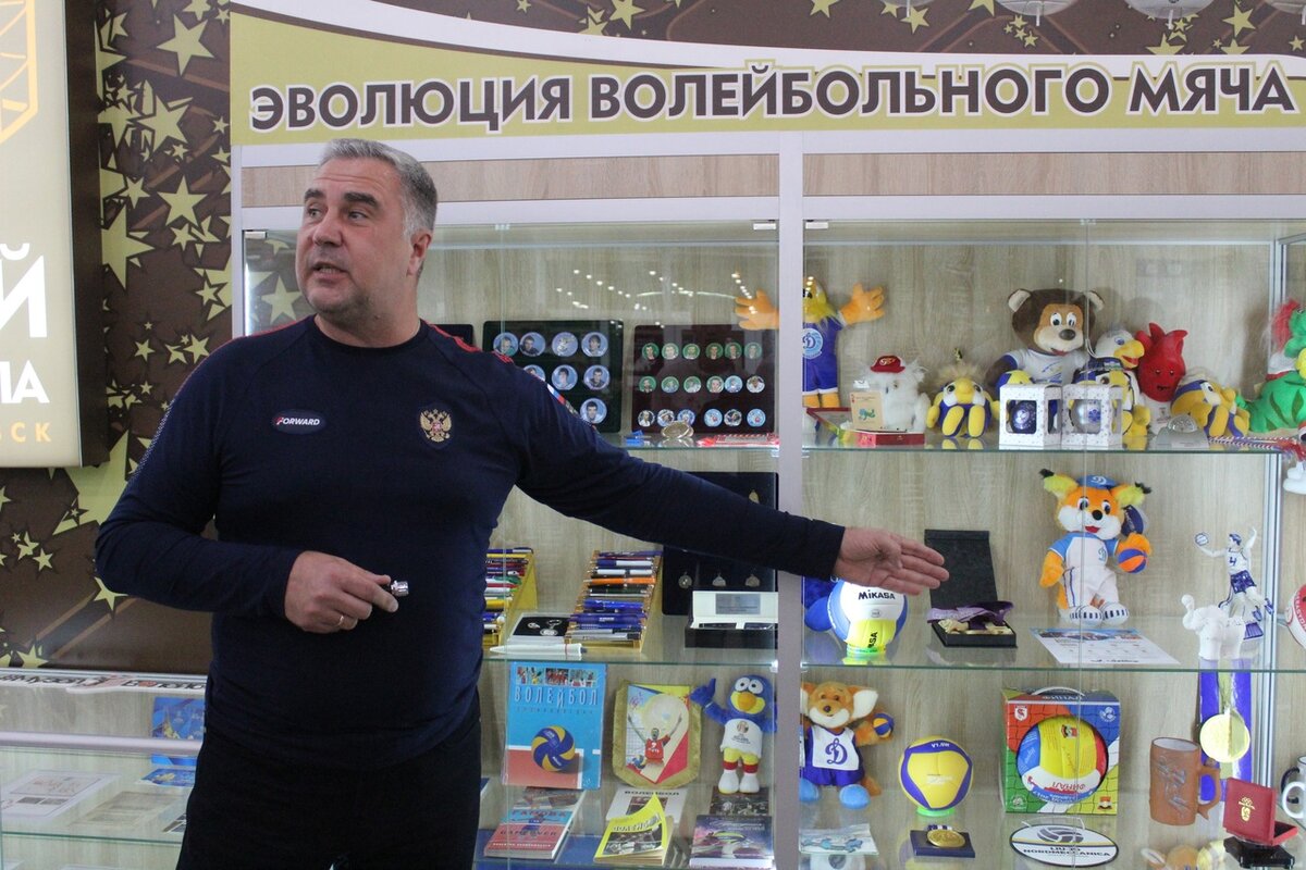    Музей волейбола Нижневартовска открыт и днем, и ночью