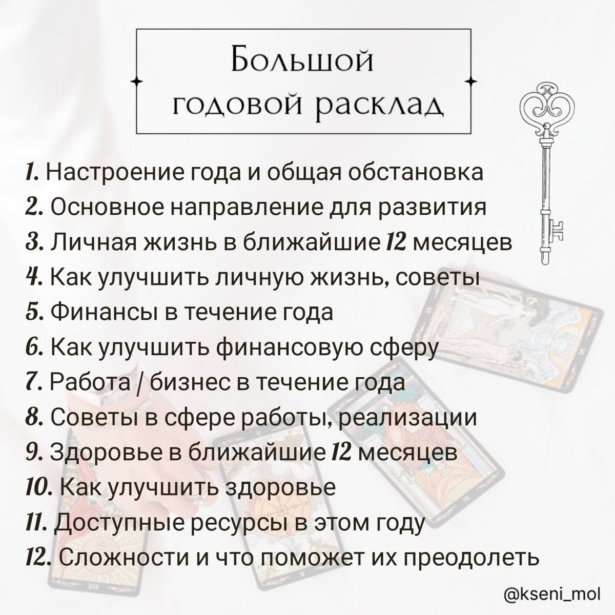 Годовой расклад на Таро: что он показывает + примеры | АРХЕТИП | Дзен