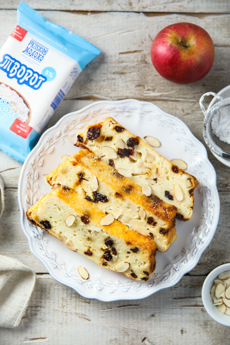 запеканка с Рузским творогом, рецепт и фото автора