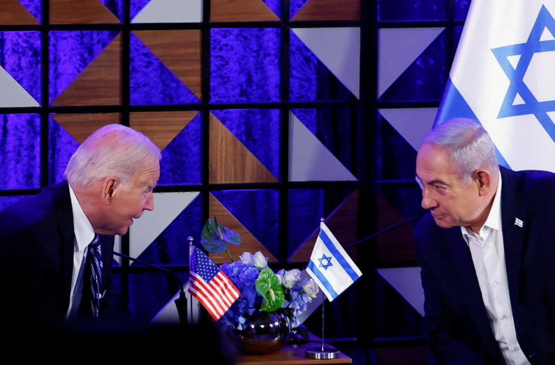 Президент США и израильский премьер