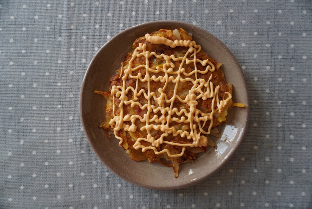 Подача с майонезом Бульдак