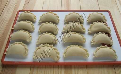 Вареники с творогом 