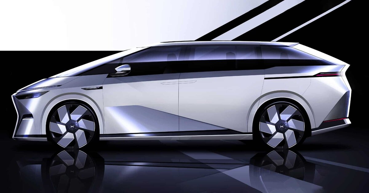 Xpeng X9 MPV. Фото с портала carnewschina.com 