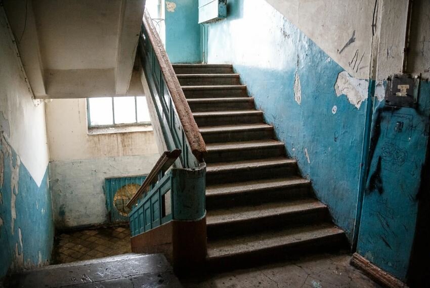 Лестничная площадка (иллюстрация из открытых источников)