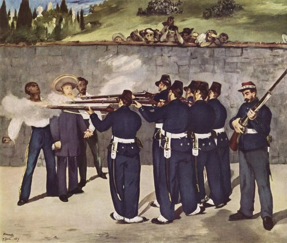 Эдуар Мане. «Расстрел императора Максимилиана I», 1868