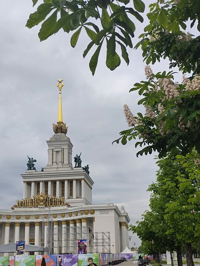 Каштаны на ВДНХ, Москва