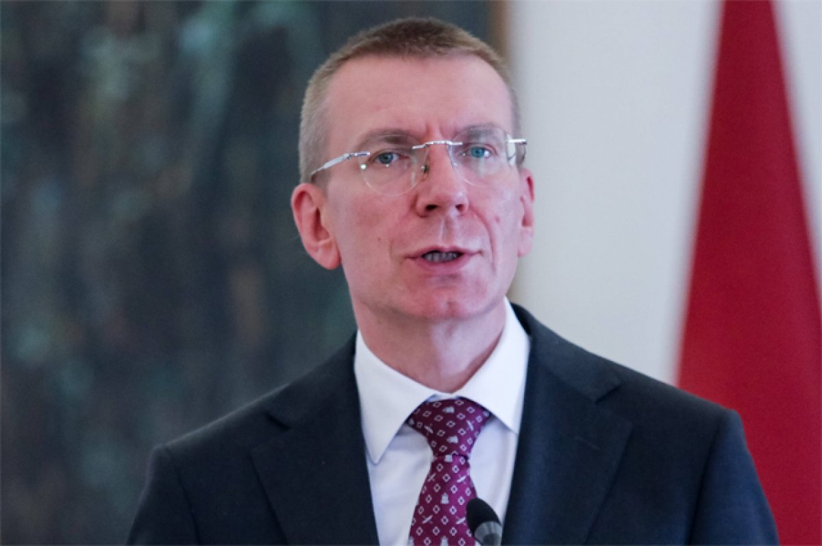    Президент Латвии Эдгарс Ринкевичс