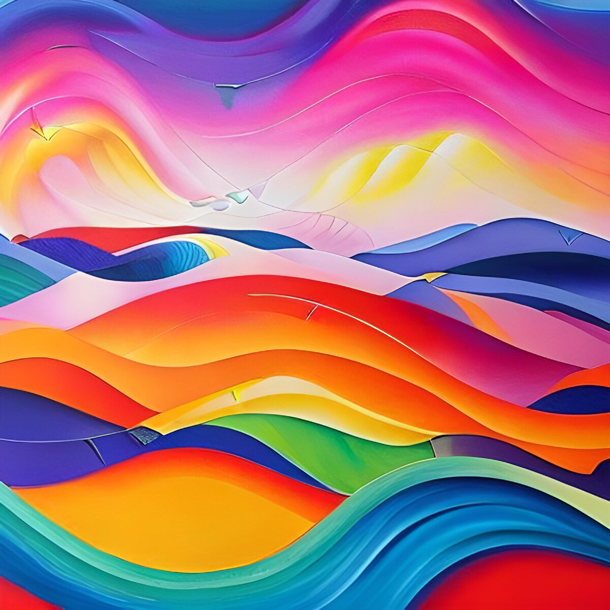 Иллюстрация Ирины Одарчук Паули Разные волны ветра