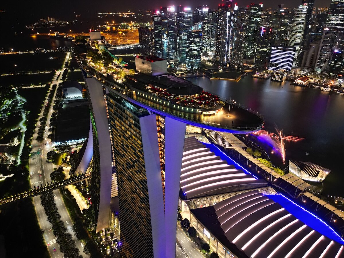 Ночной Сингапур