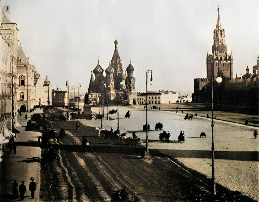 Российский прошлый. Красная площадь 19 века Москва. Красная площадь 1896. Российская Империя 19 век Москва. Москва 1896 год