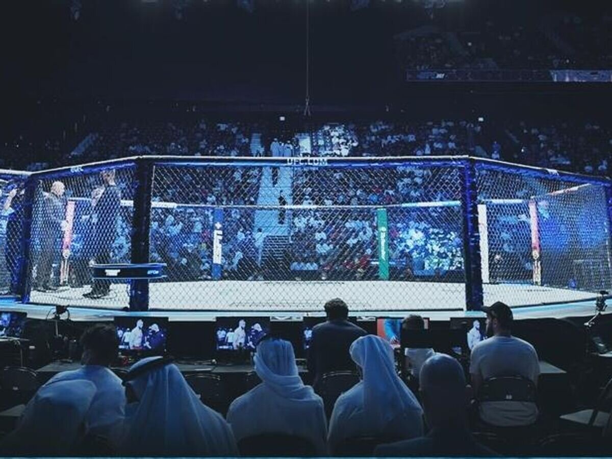    Октагон UFC в Абу-Даби© UFC Russia