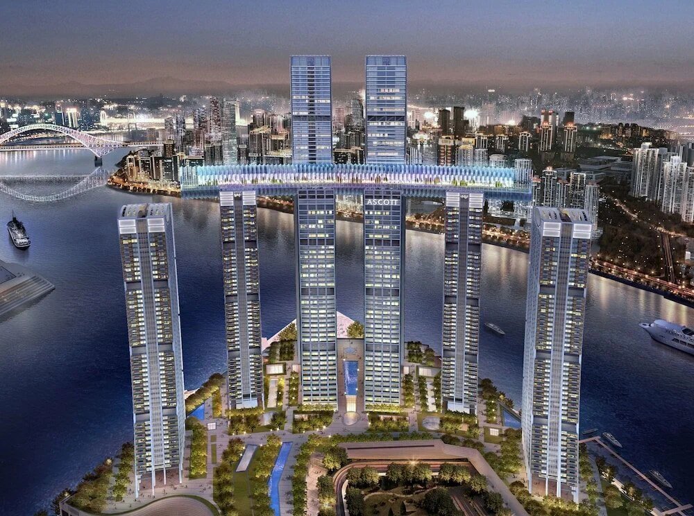 В городе есть уникальный горизонтальный небоскрёб, чья высота достигает 3000 метров. Источник фото: Яндекс Карты