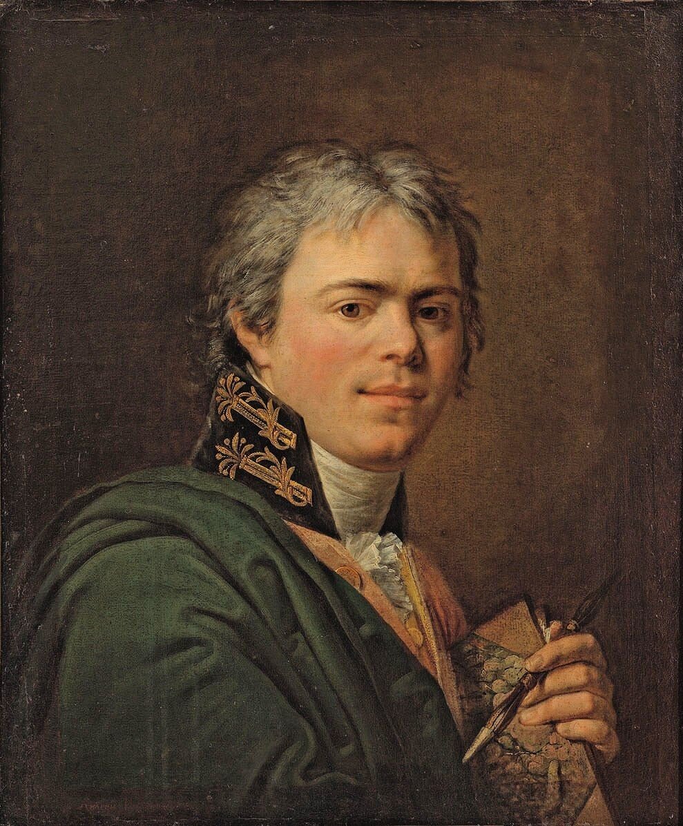 Автопортрет. 1800. Холст, масло. 47 x 39 см. Государственная Третьяковская галерея, Москва. Иванов Андрей Иванович 1775 - 1848