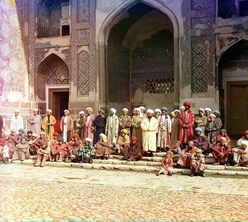 На фото Прокудина-Горского - Самарканд, где-то 1911 год