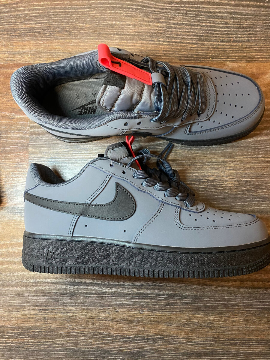 Выкройка модели кроссовок Nike Air Force 1 (высокие)