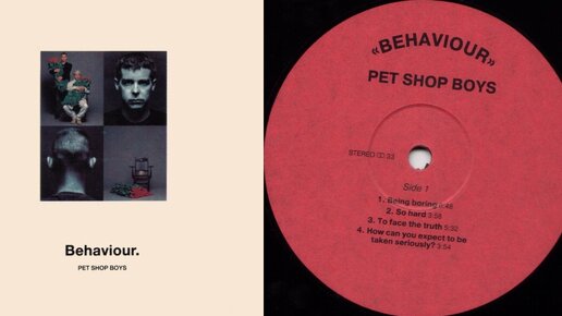 Pet Shop Boys. Behaviour. Lp1990.(1992). Side A