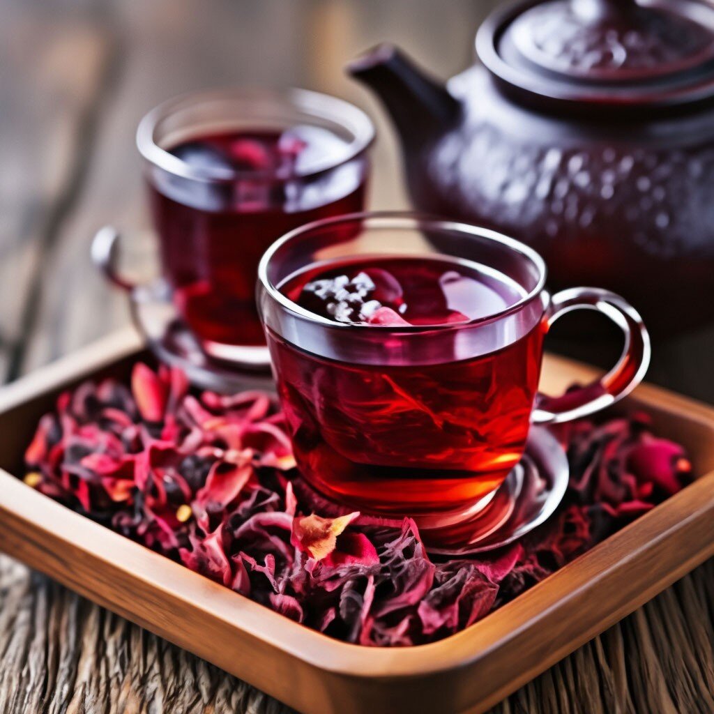 Красный чай.